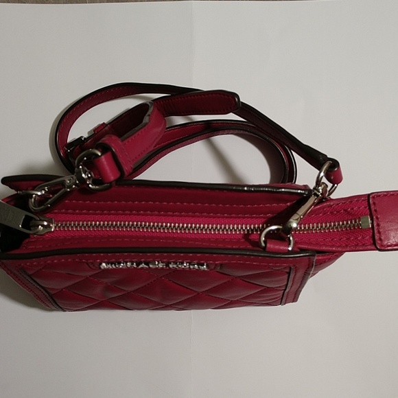 Michael Kors Selma Quilted Mini Crossbody Leather Purse - Picture 6 of 8